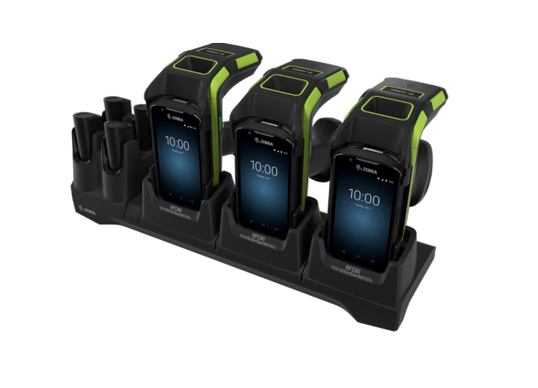 Zebra CR40-3S4T-TC5-G-01 chargeur dappareils mobiles Noir Intrieure