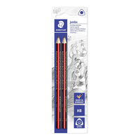 STAEDTLER Bleistift Tradition Jumbo HB Dreikantform 2Stk. retail