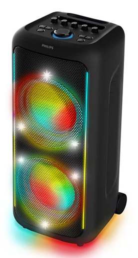 Philips TAX5000E/10 haut-parleur portable et de f�te Orateur du parti Noir 100 W