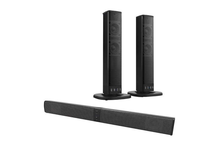 Xoro HSB 55 Noir 2.1 canaux 20 W