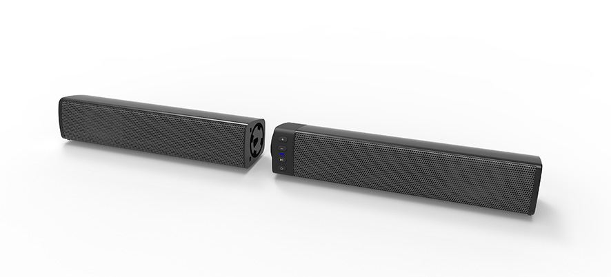 Xoro HSB 55 Noir 2.1 canaux 20 W