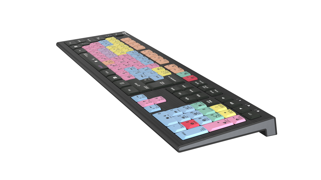 Logickeyboard ASTRA 2 teclado USB QWERTY Ingls Negro