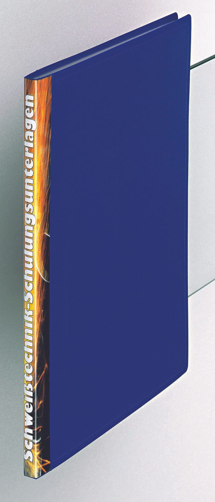 FolderSys Sichtbuch blau mit 10 Hllen