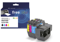 freecolor Patrone Brother LC3219XL Multipack BK/C/M/Y remanufactured - Wiederaufbereitet - Kompatibel