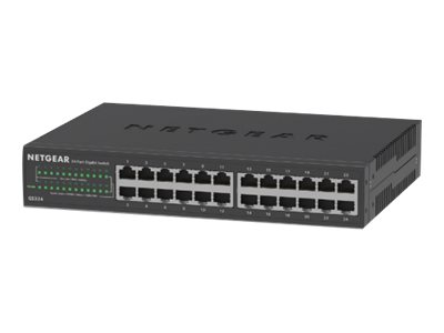 NETGEAR GS324 No administrado Gigabit Ethernet (10/100/1000) Negro