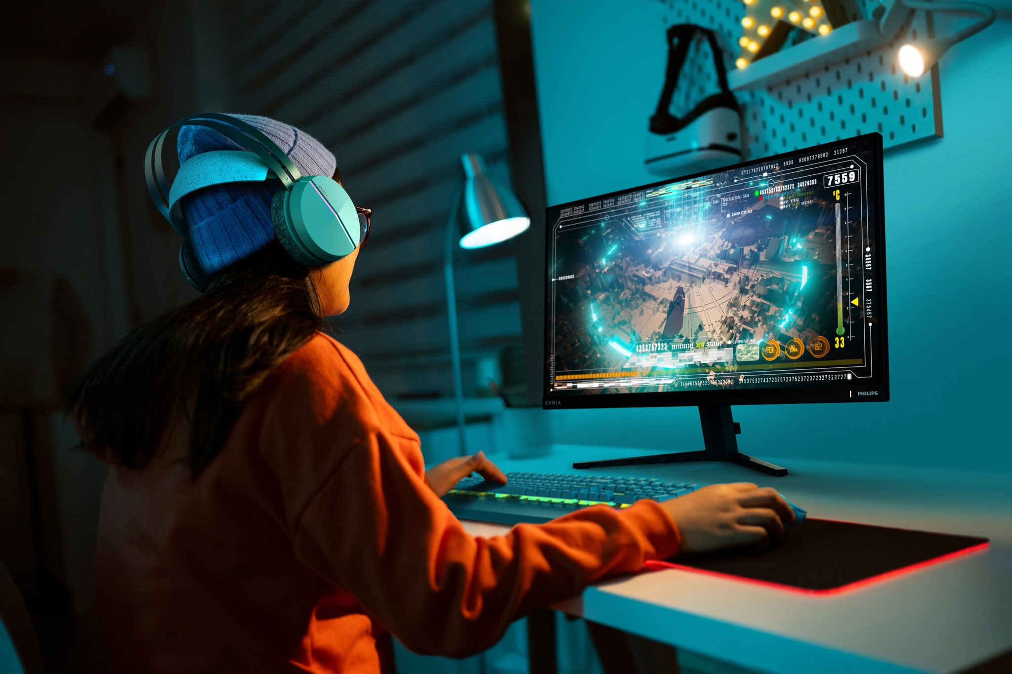 Philips Evnia 27M2N3200S/00 LED display 68.6 cm (27) 1920 x 1080 pixels Full HD LCD Black