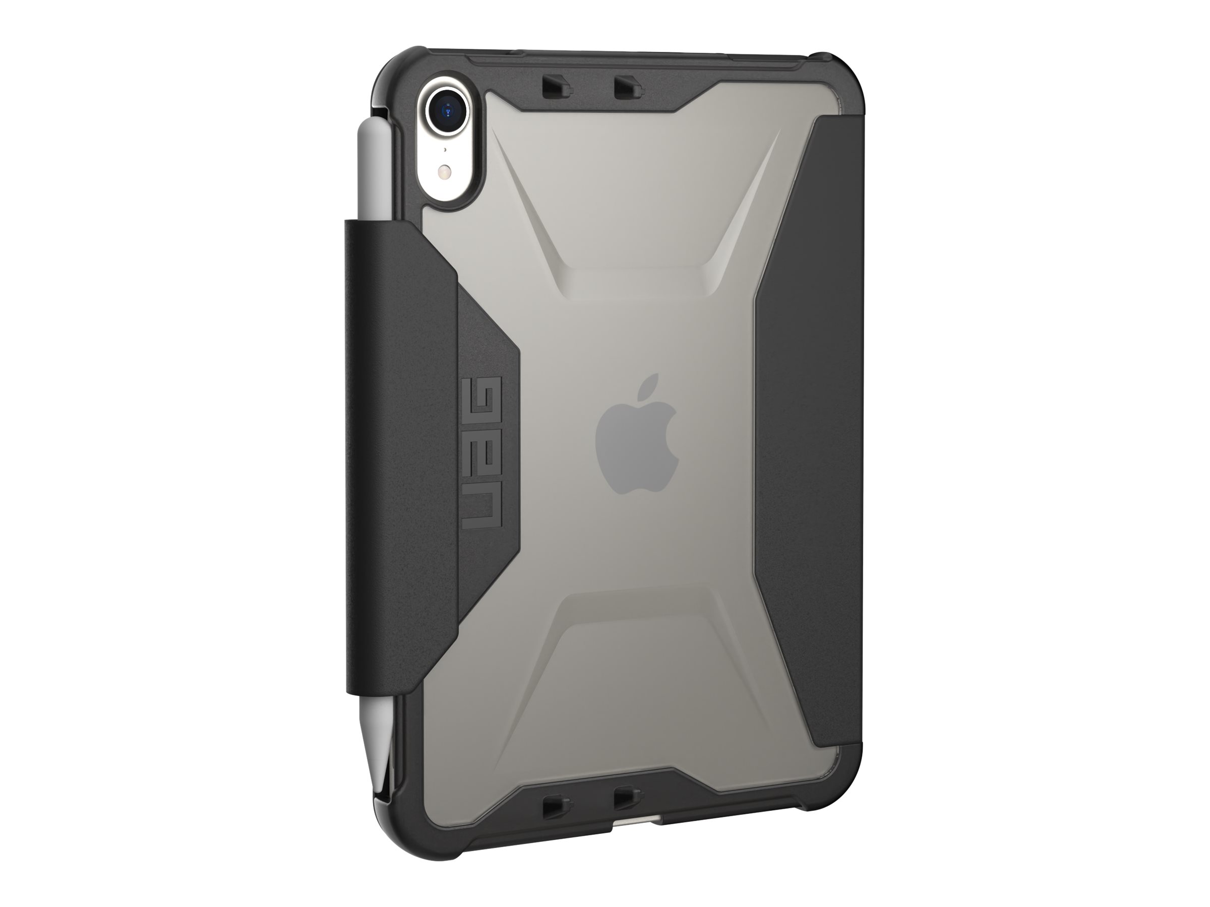 Urban Armor Gear UAG Rugged Case for iPad Mini (6th Gen, 2021) [8.3-inch] - Plyo Black/Ice - Flip-H�lle f�r Tablet - Schwarz, Ice - 8.3 - f�r Apple iPad mini (6. Generation)