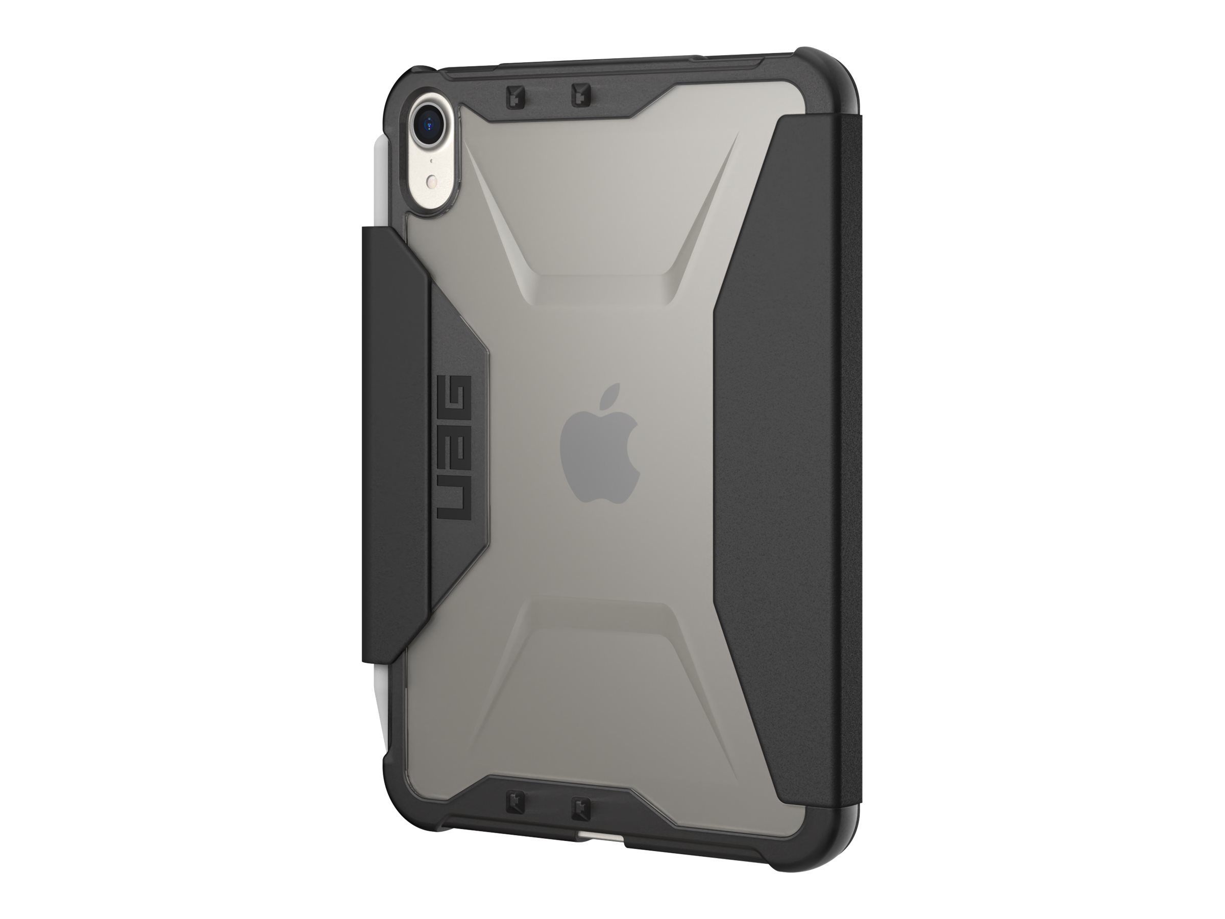 Urban Armor Gear UAG Rugged Case for iPad Mini (6th Gen, 2021) [8.3-inch] - Plyo Black/Ice - Flip-H�lle f�r Tablet - Schwarz, Ice - 8.3 - f�r Apple iPad mini (6. Generation)