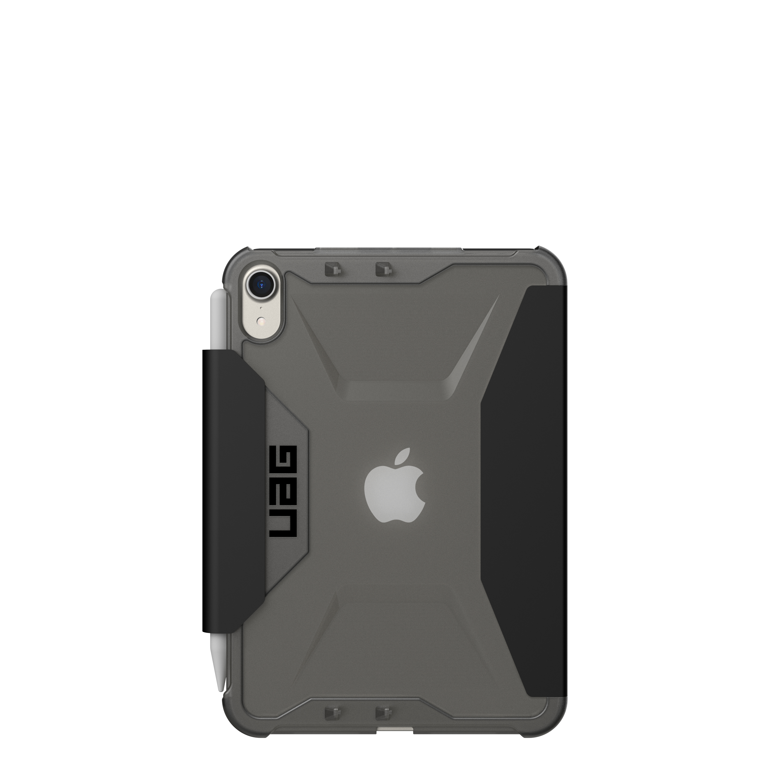Urban Armor Gear UAG Rugged Case for iPad Mini (6th Gen, 2021) [8.3-inch] - Plyo Black/Ice - Flip-H�lle f�r Tablet - Schwarz, Ice - 8.3 - f�r Apple iPad mini (6. Generation)