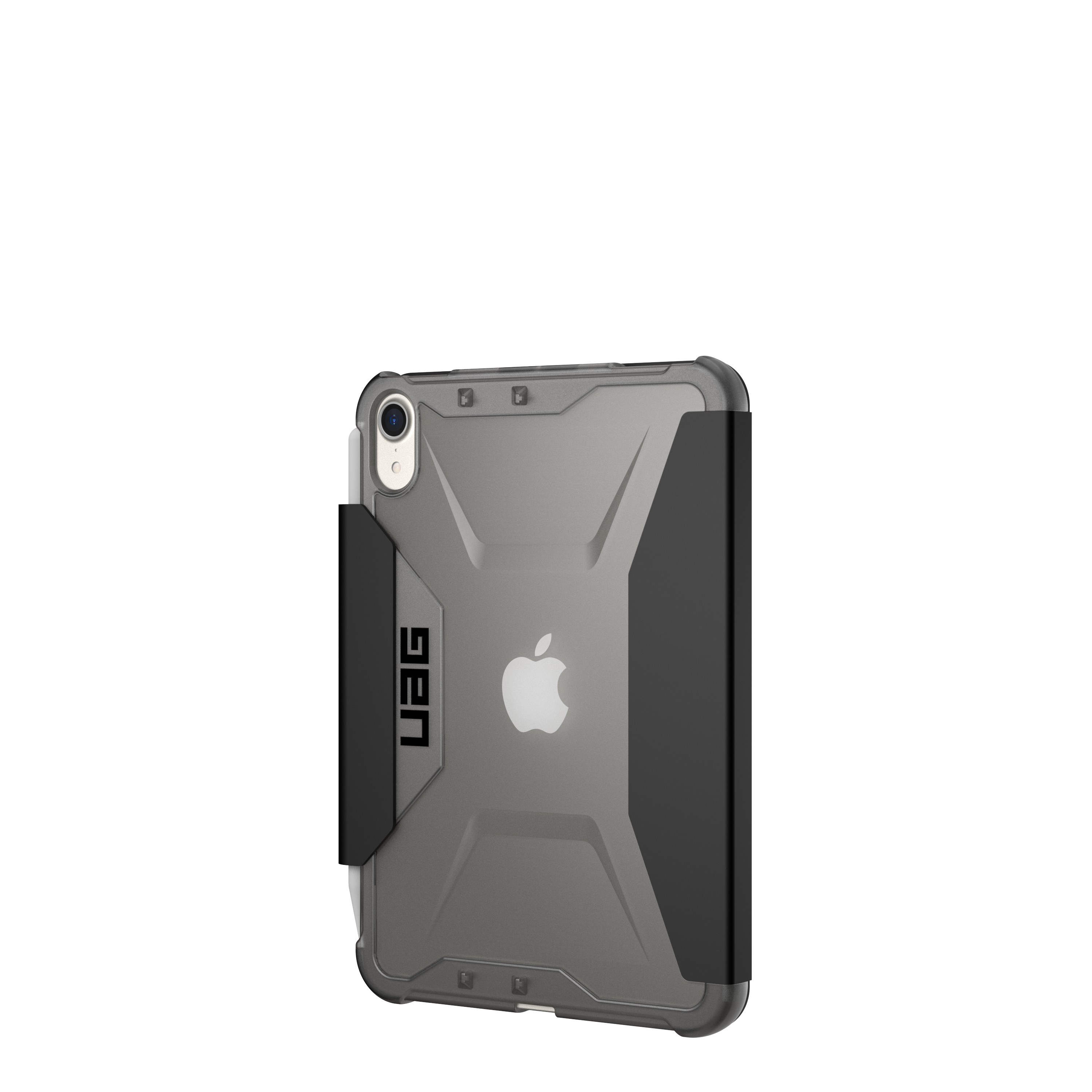 Urban Armor Gear UAG Rugged Case for iPad Mini (6th Gen, 2021) [8.3-inch] - Plyo Black/Ice - Flip-H�lle f�r Tablet - Schwarz, Ice - 8.3 - f�r Apple iPad mini (6. Generation)