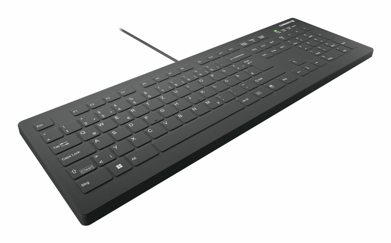 Contour Design Active Key AK-C8112 keyboard Medical USB QWERTZ Swiss Black