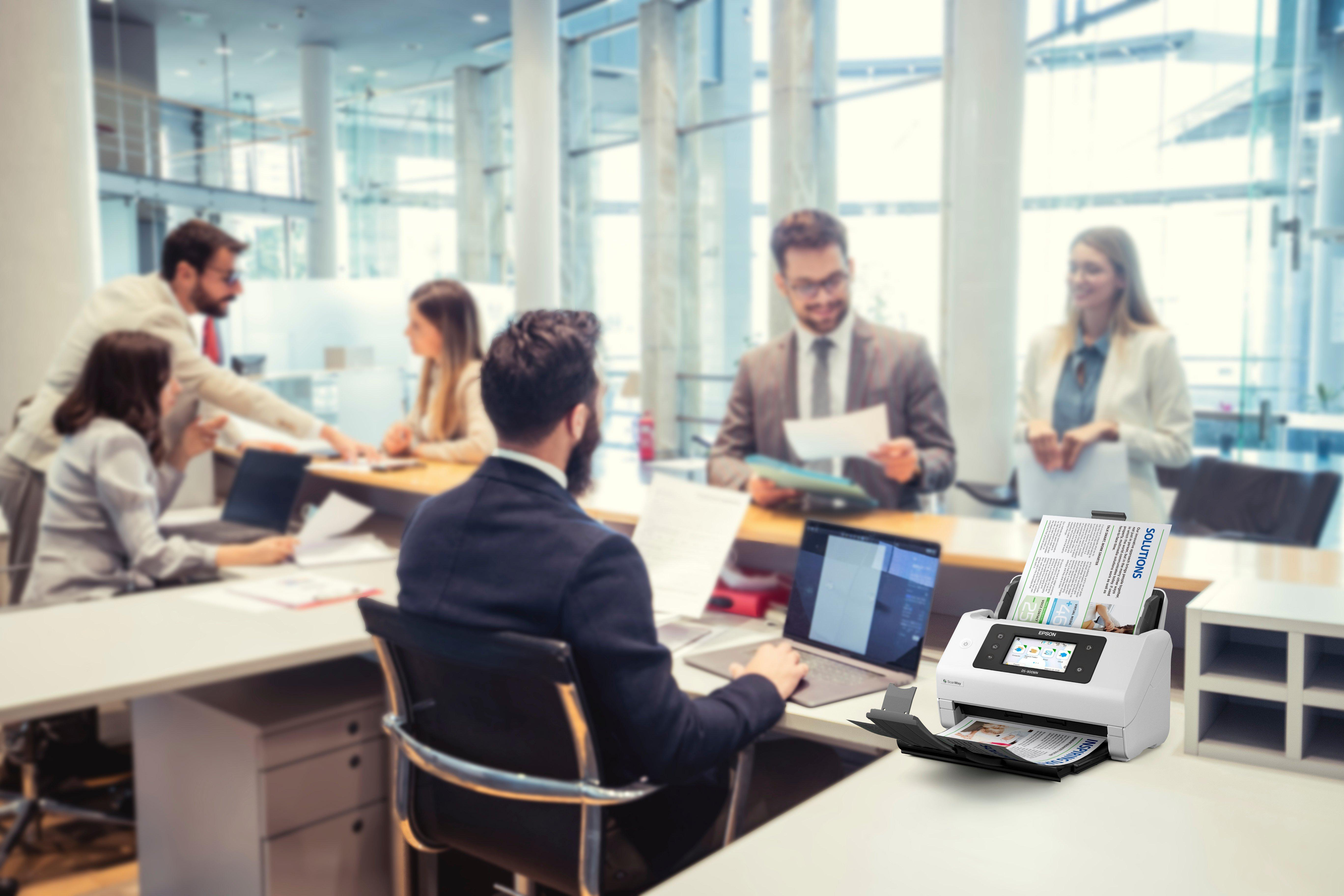 Epson WorkForce DS-800WN Sheet-fed scanner 600 x 600 DPI A4 White