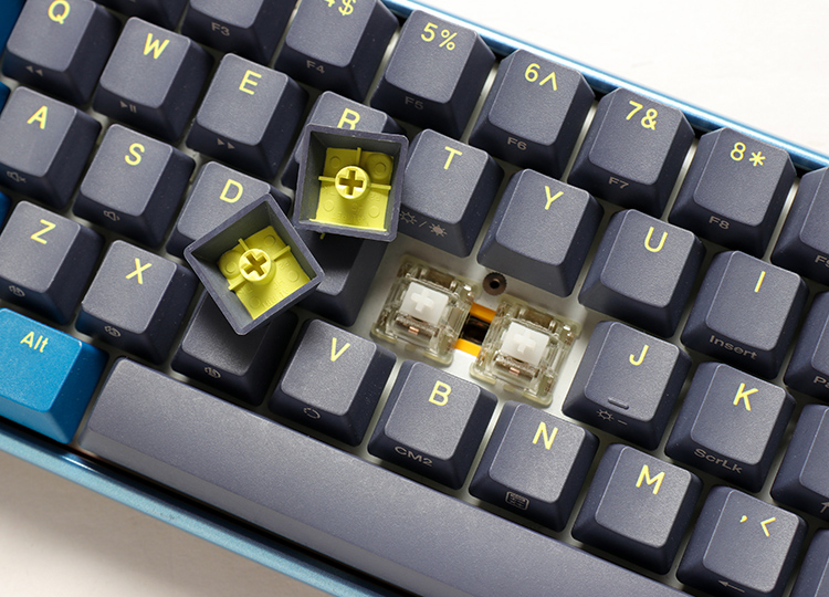 Ducky One 3 Mini DayBreak - Tastatur - Hintergrundbeleuchtung