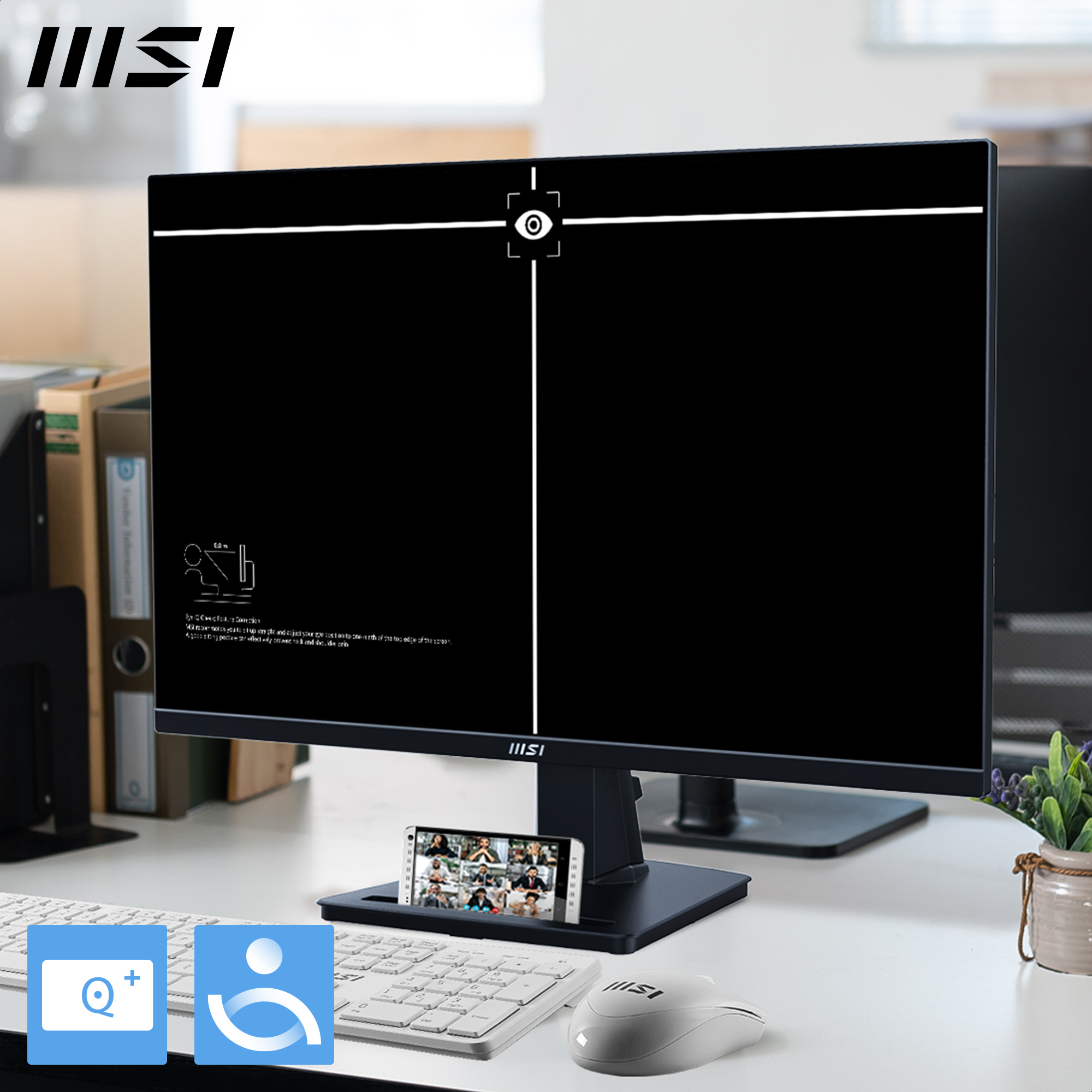 MSI PRO MP245G - LCD-Monitor - 61 cm (24) (23.8 sichtbar)