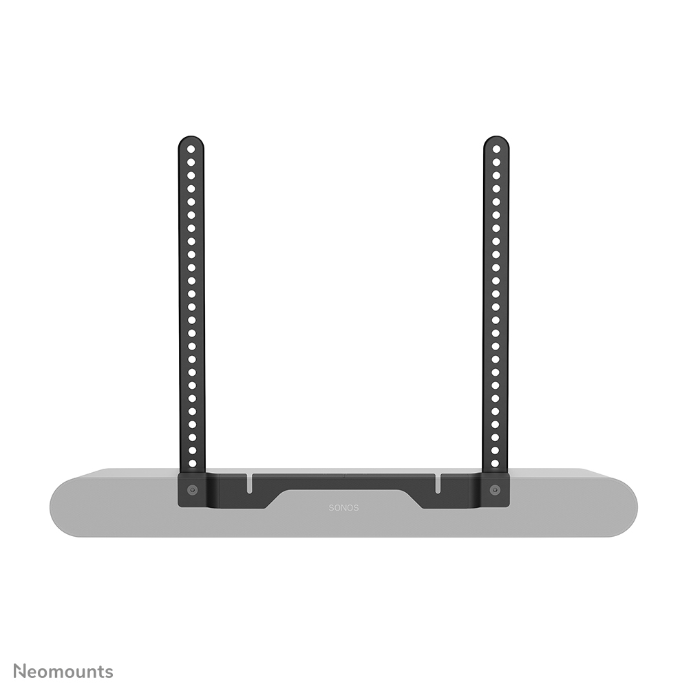 Neomounts AV35-724BL1 - Befestigungskit - f�r Soundbar - easy installation - Stahl - Schwarz - Bildschirmgr��e: bis zu 190,5 cm (bis zu 75)