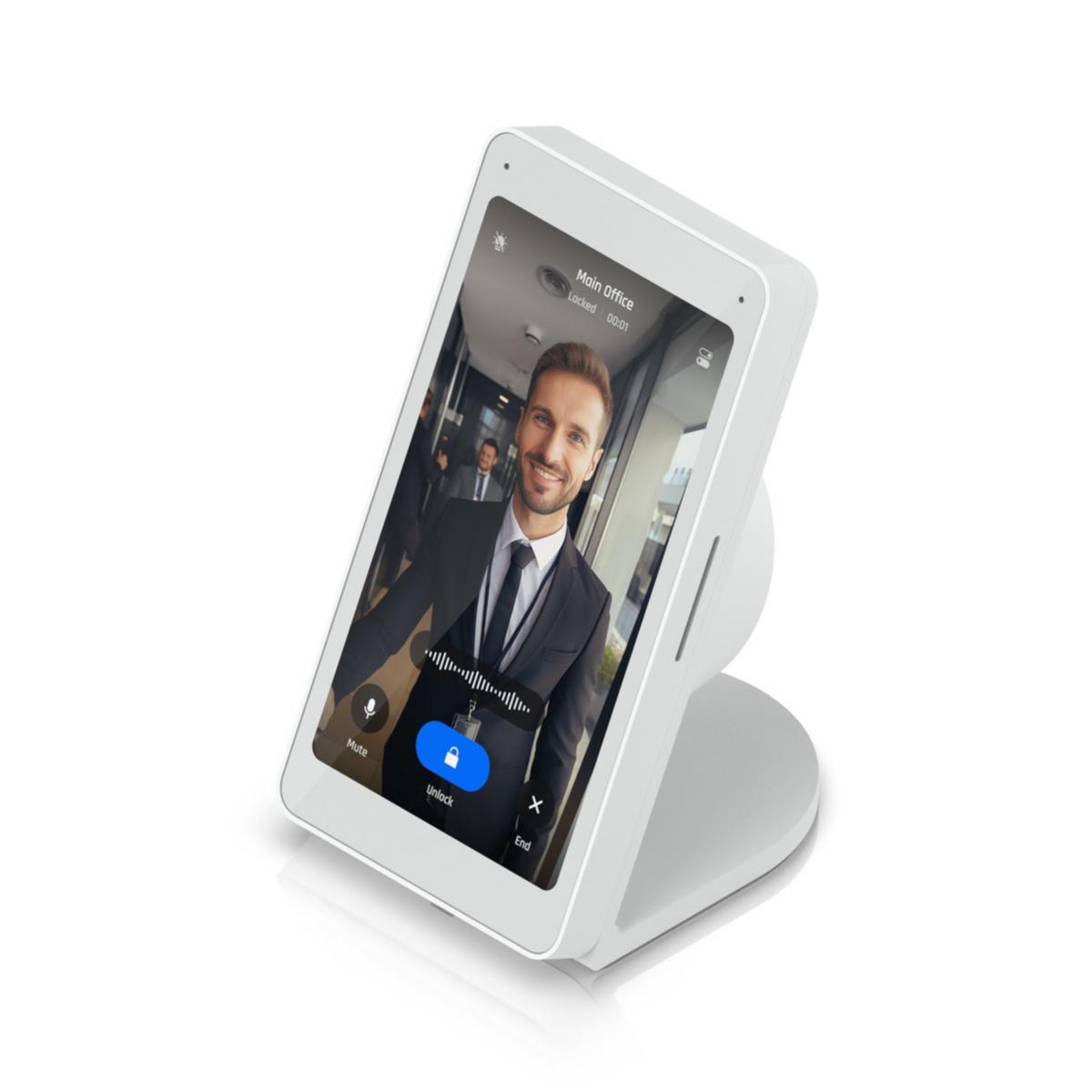Ubiquiti Metal table stand for Intercom Viewer.