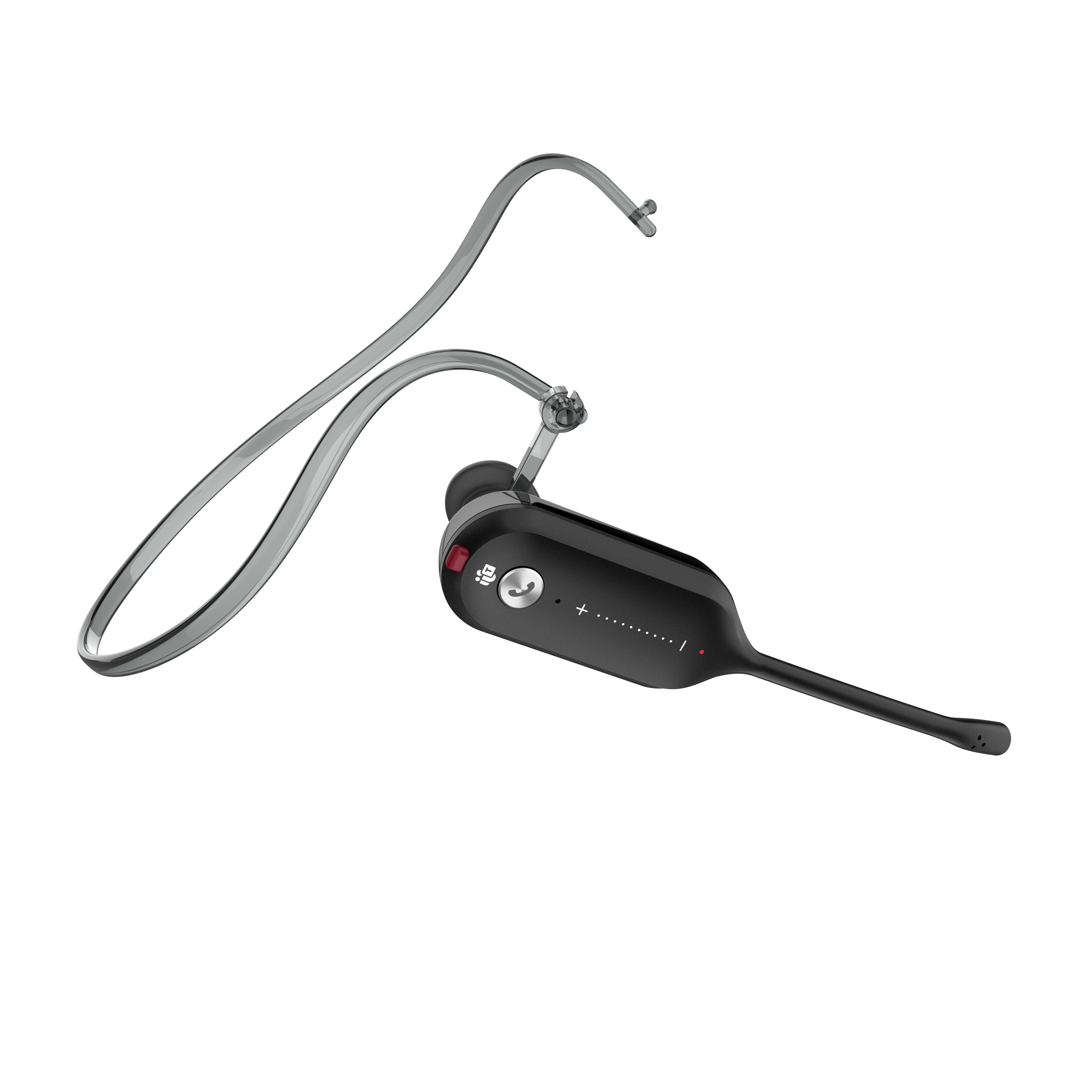 Yealink WH67 Teams Casque Sans fil Crochets auriculaires, Arceau, Minerve Bureau/Centre dappels Bluetooth Socle de chargement Noir