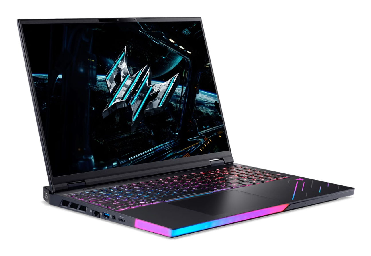 Acer Predator Helios 16 AI PH16-73-965V OLED Core Ultra 9 275HX RTX 5090 - 9 - Core Ultra 9 - 5,4 GHz