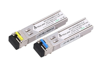 Extralink SFP WDM 1.25G 1310/1550nm| SFP-Modul| Einzelmodus 20km LC DDM - Glasfaser (LWL) - 1,25 Gbps