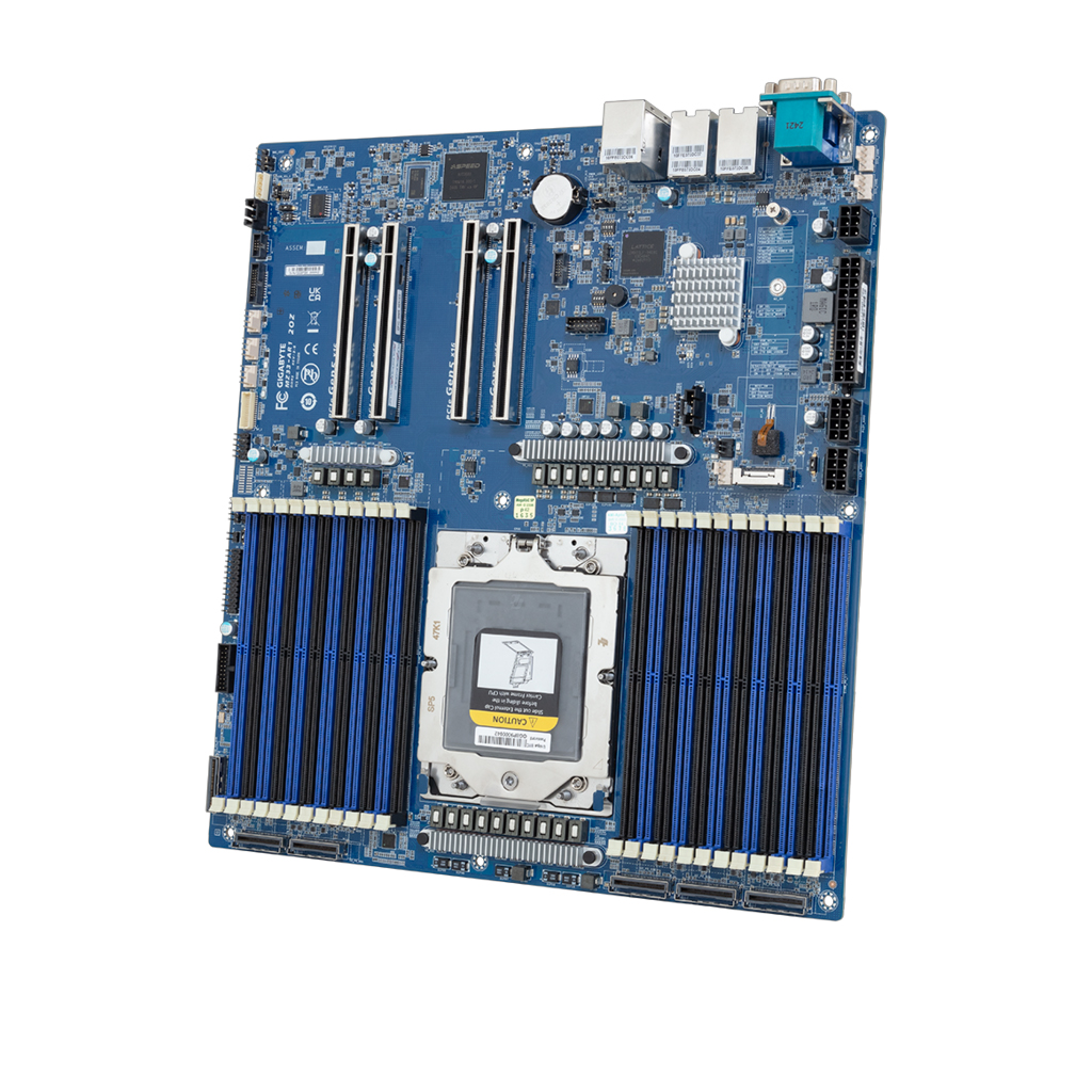 Gigabyte Mainboard MZ33-AR1 Rev. 3 E-ATX Sockel SP5 Single - Mainboard - E-ATX