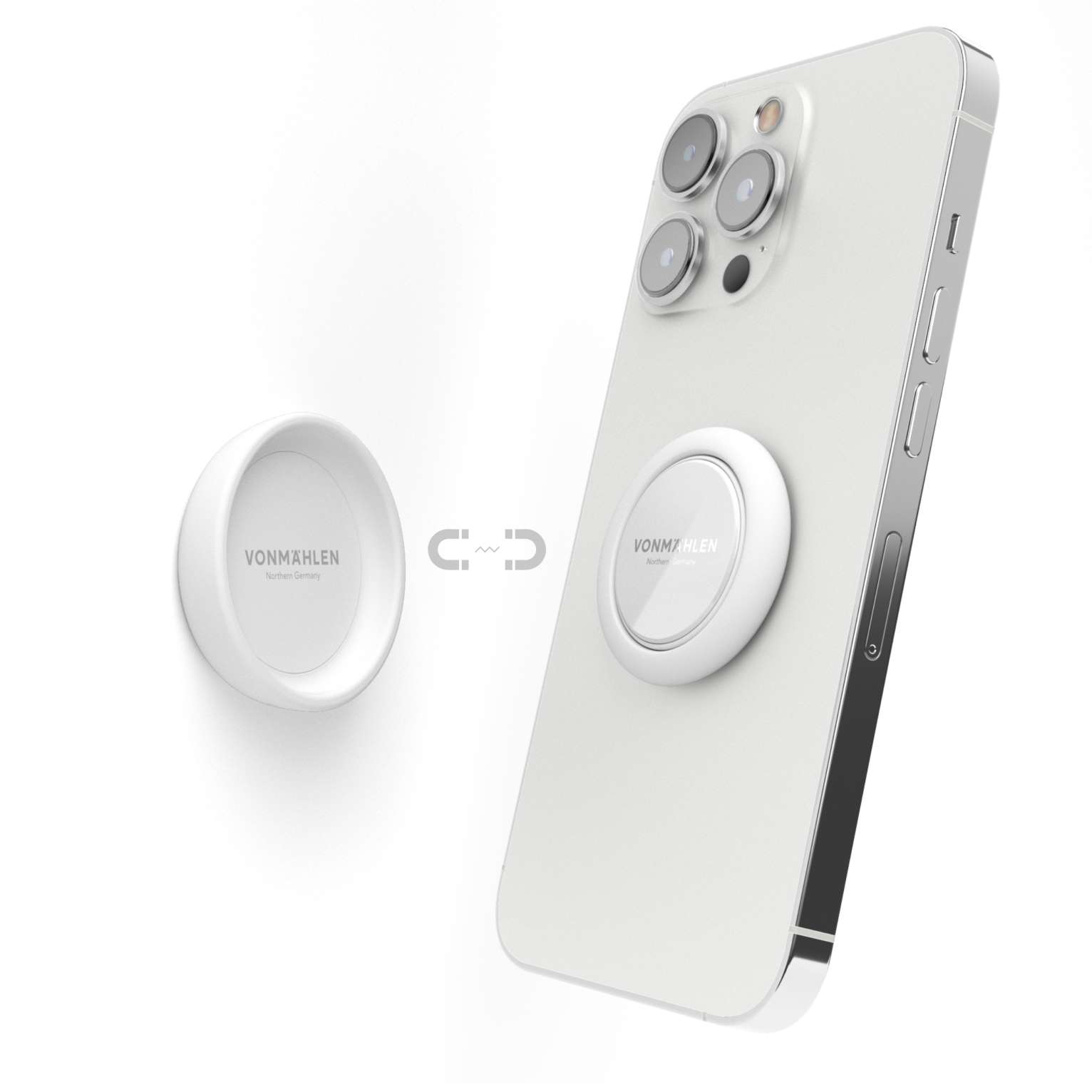 Vonmhlen Backflip Pure Support passif Mobile/smartphone Blanc