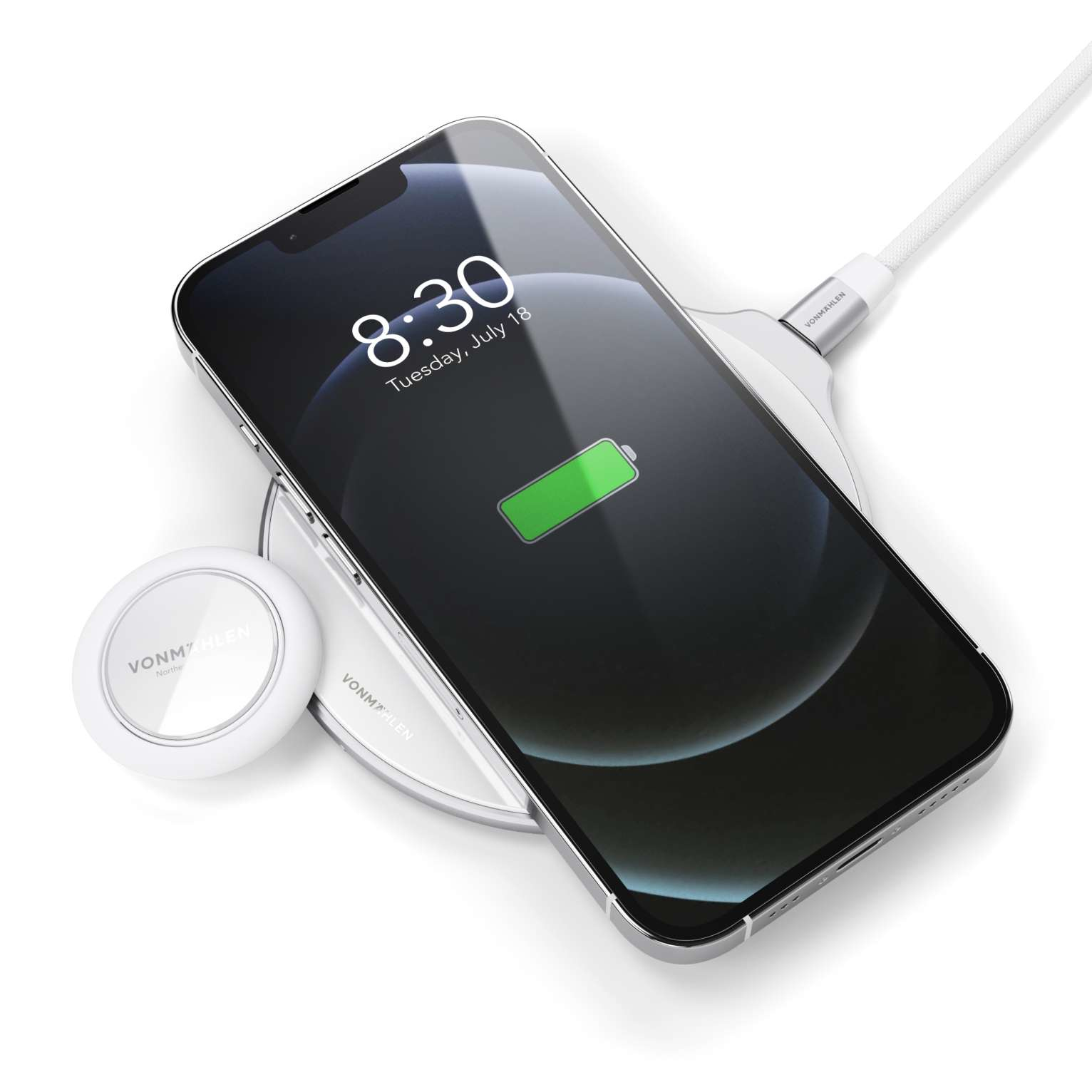 Vonmhlen Backflip Pure Support passif Mobile/smartphone Blanc