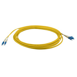 EFB Elektronik IPL-DF-LCULCU-2-0300 cavo a fibre ottiche 3 m LC OS2 Giallo