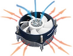 TITAN TTC-NA32TZ/R - Prozessor-Luftk�hler - (f�r: LGA1156, LGA1155)