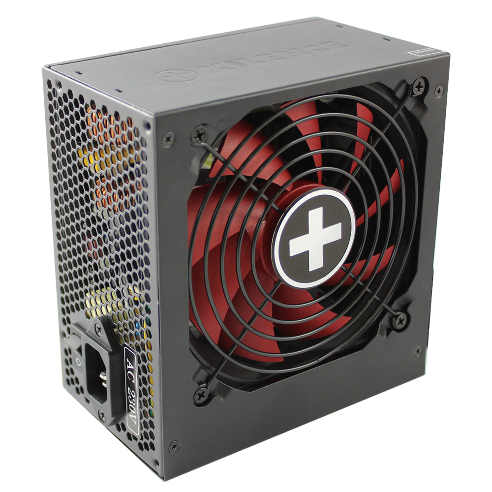 Xilence XP550R9 unidad de fuente de alimentaci�n 550 W 20+4 pin ATX ATX Negro, Rojo