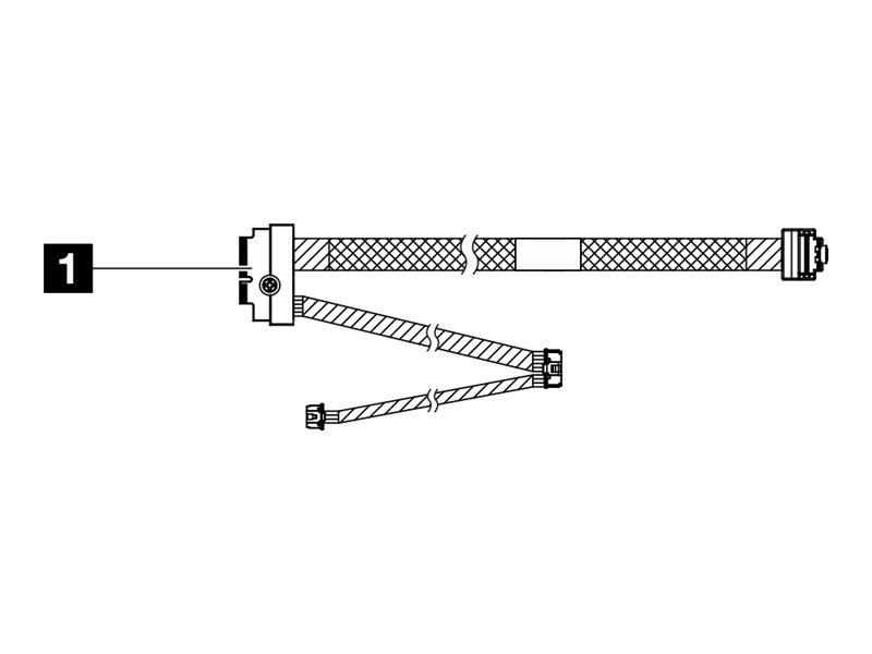 Lenovo Speicherkabelkit - fr M.2 NVMe 2-Schacht