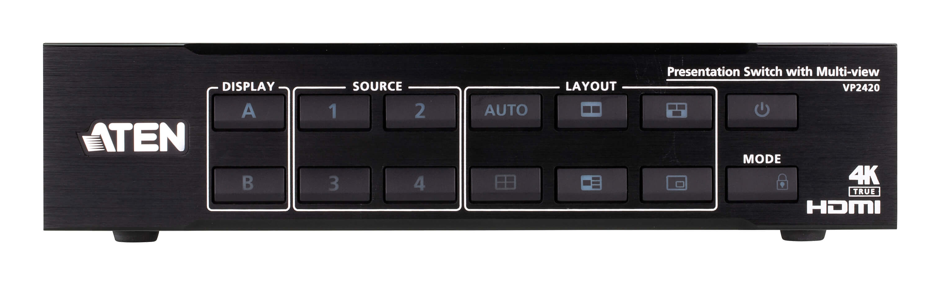ATEN VP2420 interruttore a matrice Commutatore a matrice per la presentazione multimediale