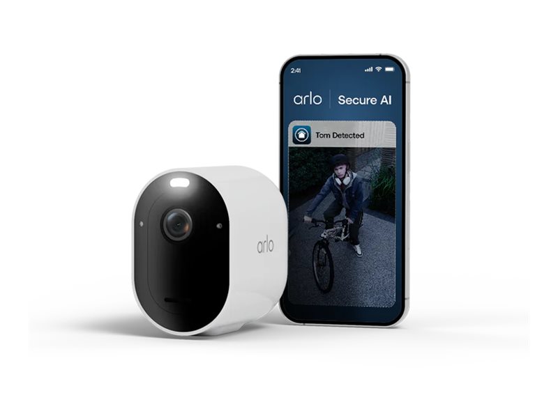ARLO Pro 6 - 2025 Edition - Netzwerk-�berwachungskamera - Au�enbereich, Innenbereich - wetterfest - Farbe (Tag&Nacht)