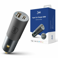3MK Hyper Auto-Ladeger�t 100W USB-C PD+ USB