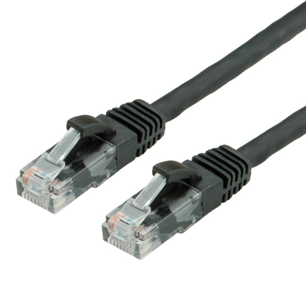 Value 20m UTP Cat.6a c�ble de r�seau Noir Cat6a U/UTP (UTP)