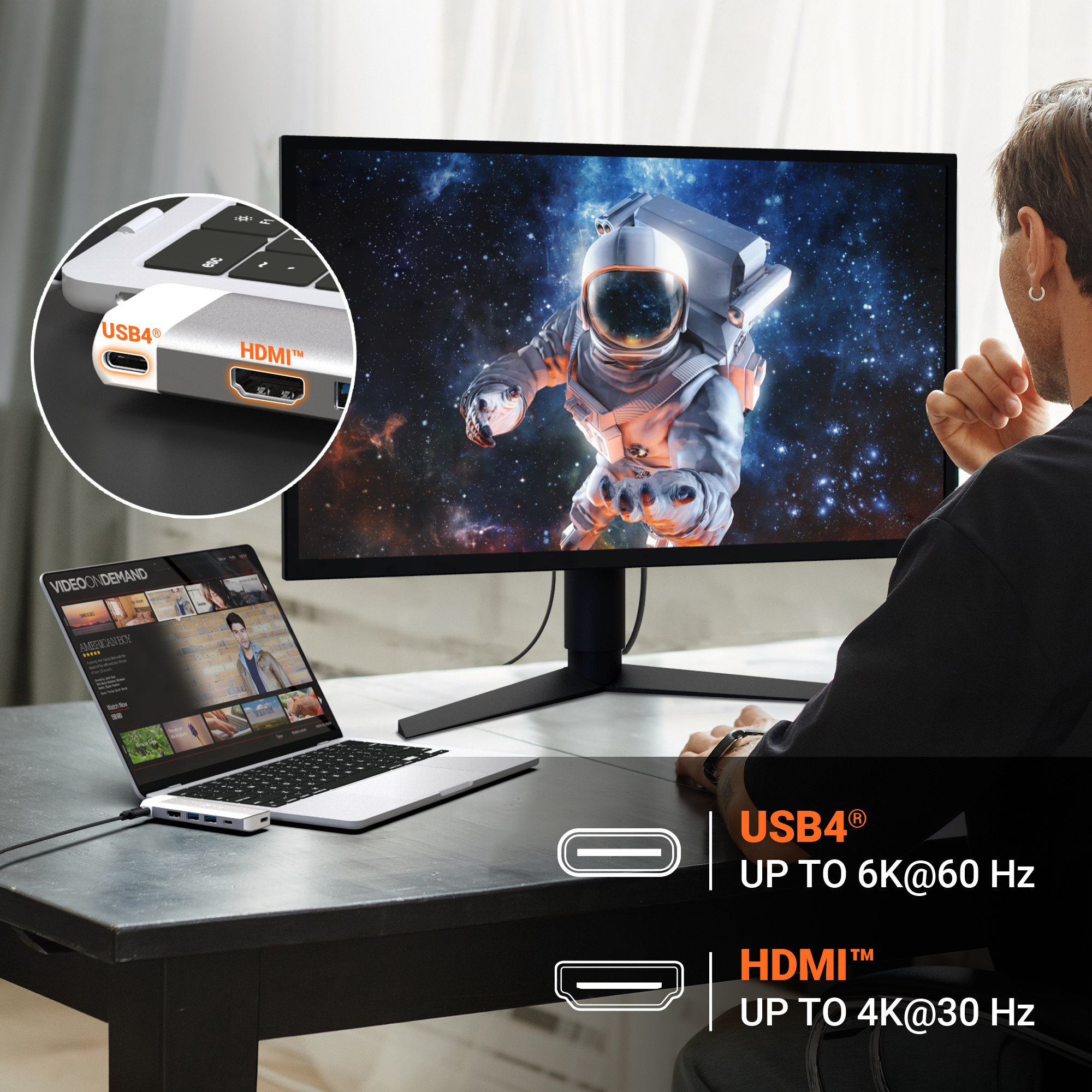 j5create JCD394 USB-C� 6K Premium Hub