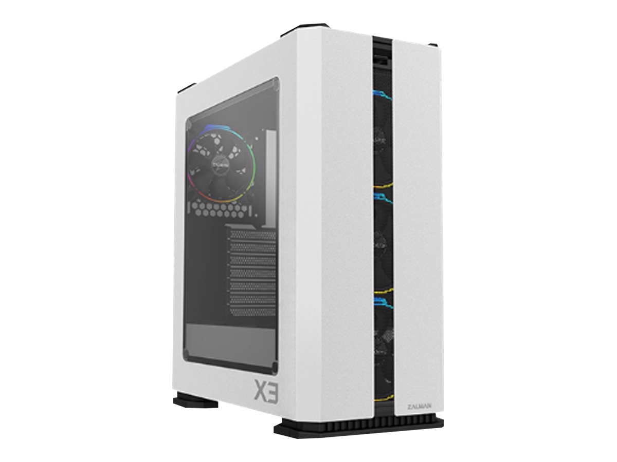 Zalman X3 WHITE computer case Midi Tower