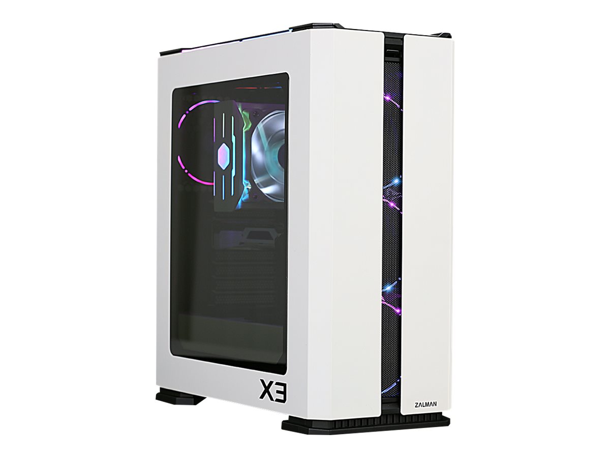 Zalman X3 WHITE computer case Midi Tower