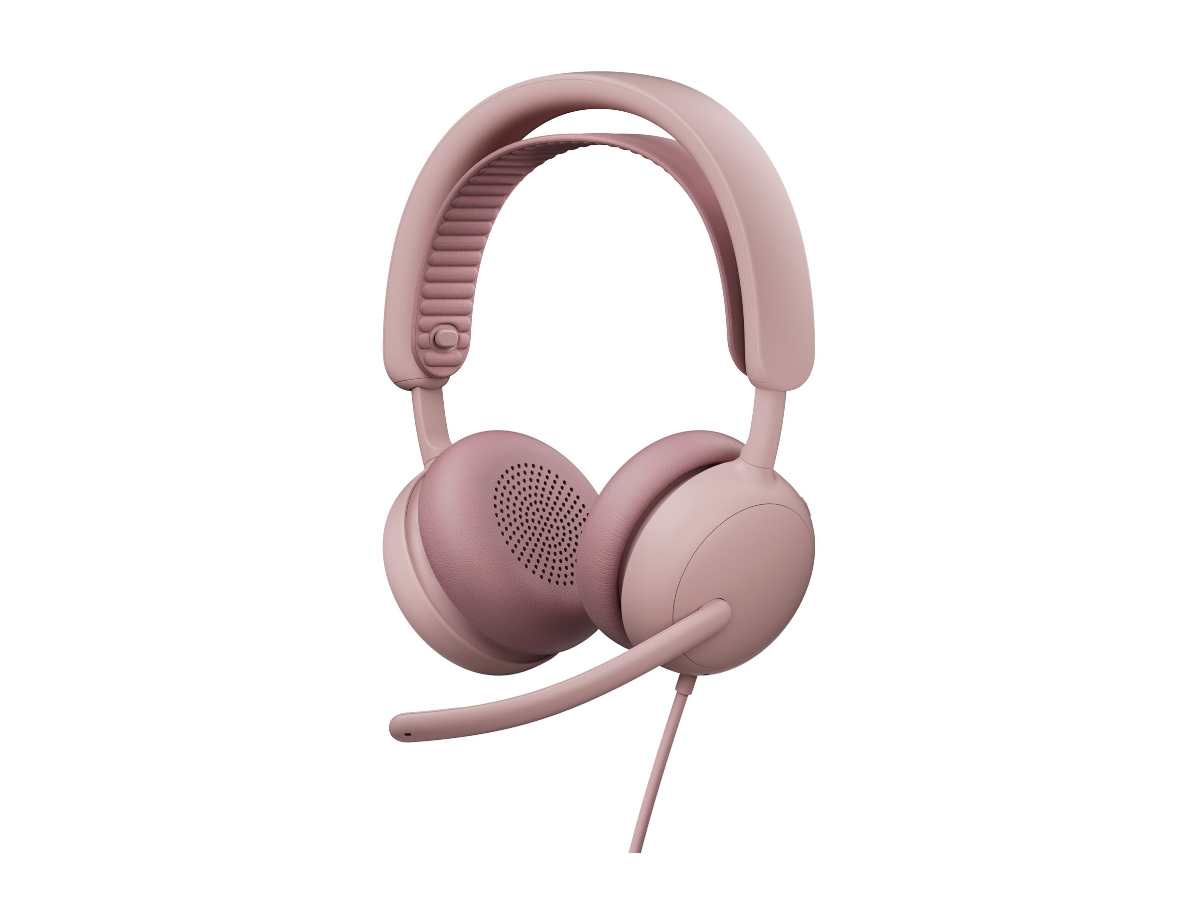 Logitech 981-001616 auricular y casco Auriculares Al�mbrico Diadema Llamadas/M�sica USB Type-C / USB Type-A Rosa