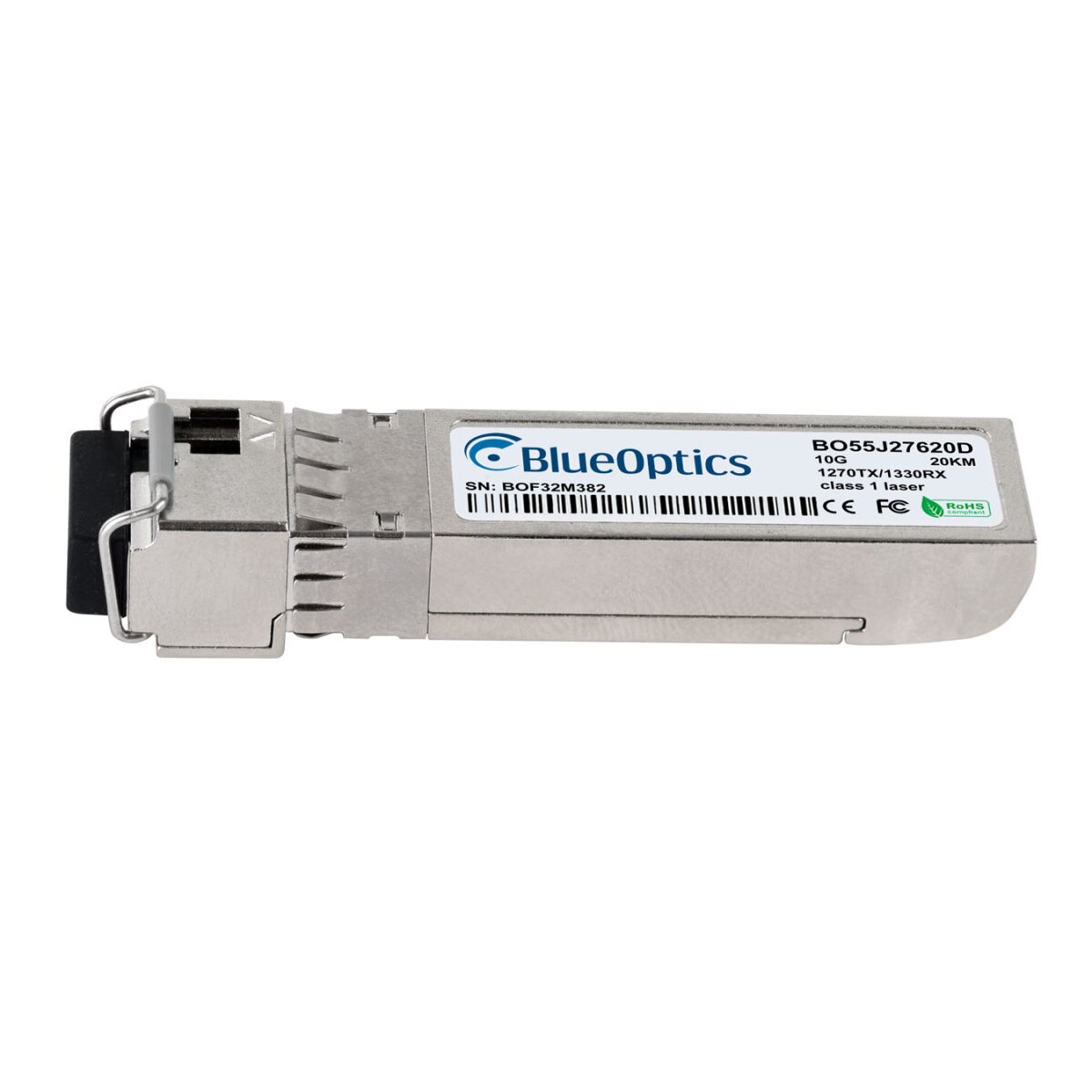 BlueOptics SFP-10G-BX-U-20-CO-BO network transceiver module Fiber optic 10000 Mbit/s SFP+