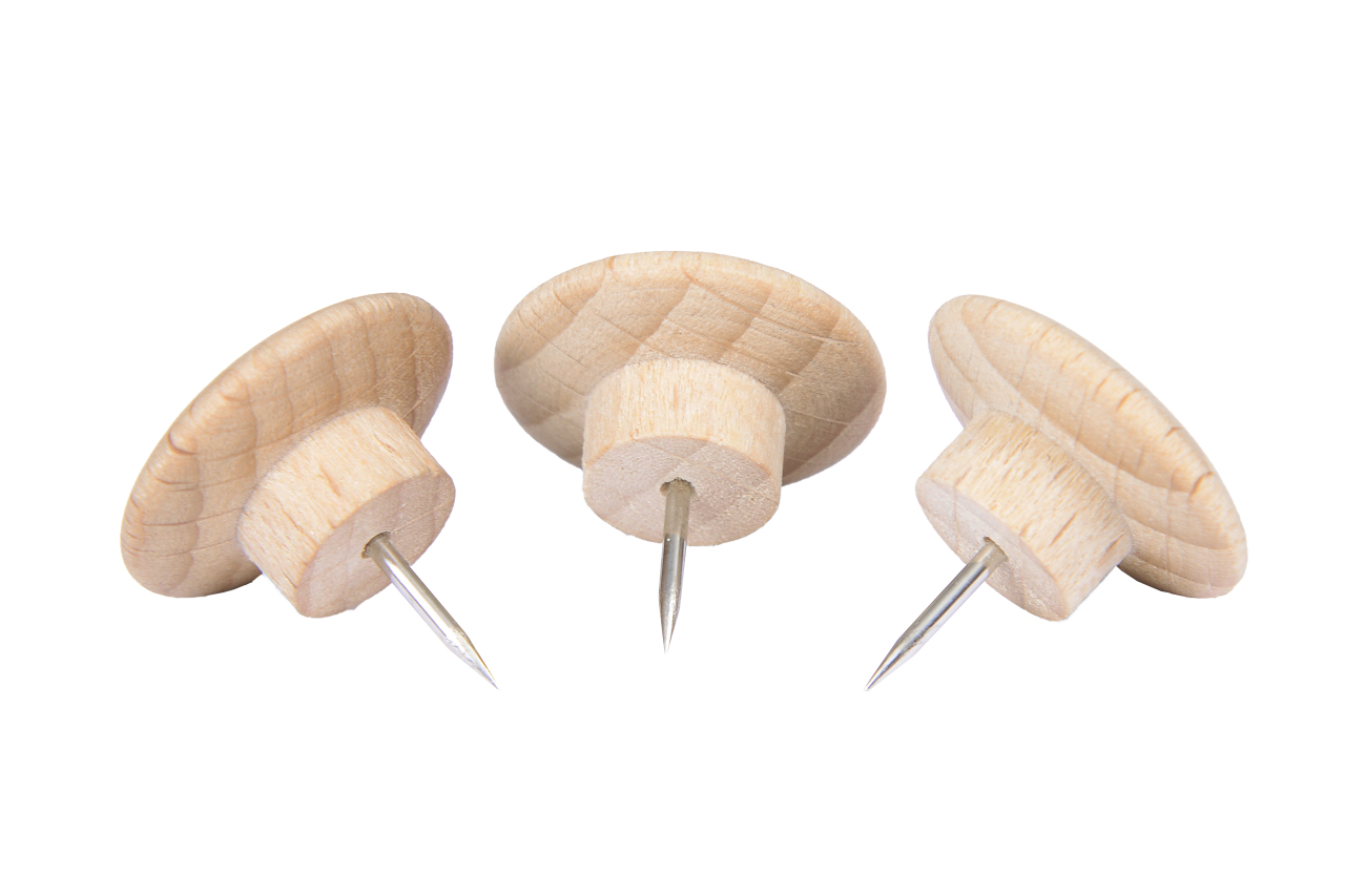 Legamaster WOODEN push-pin 25pcs