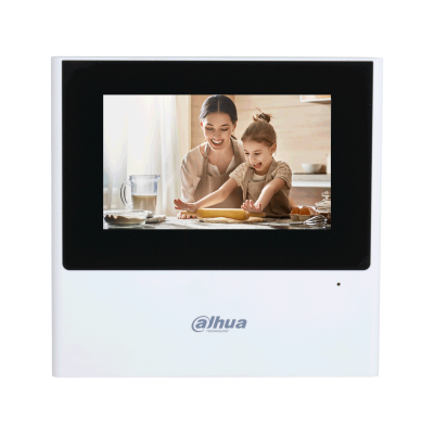 Dahua Technology VTH2611L-WP sistema de intercomunicaci�n de video 10,9 cm (4.3) Negro, Blanco