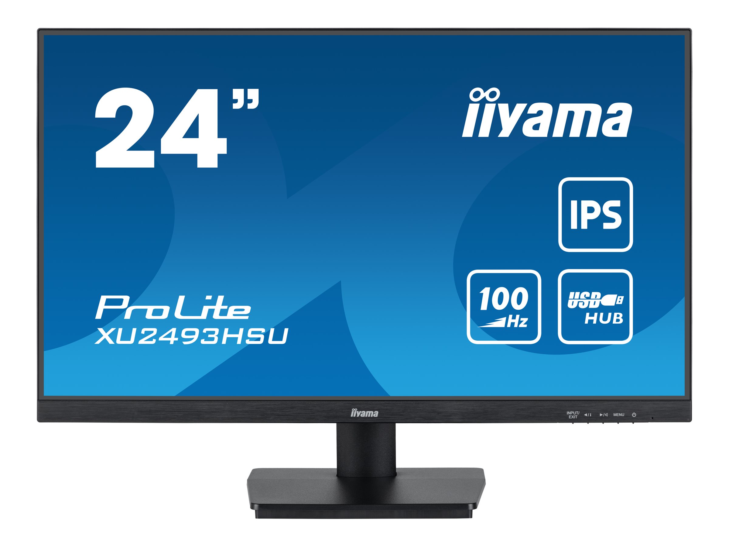 iiyama ProLite XU2493HSU-B7 computer monitor 60.5 cm (23.8) 1920 x 1080 pixels Full HD LED Black