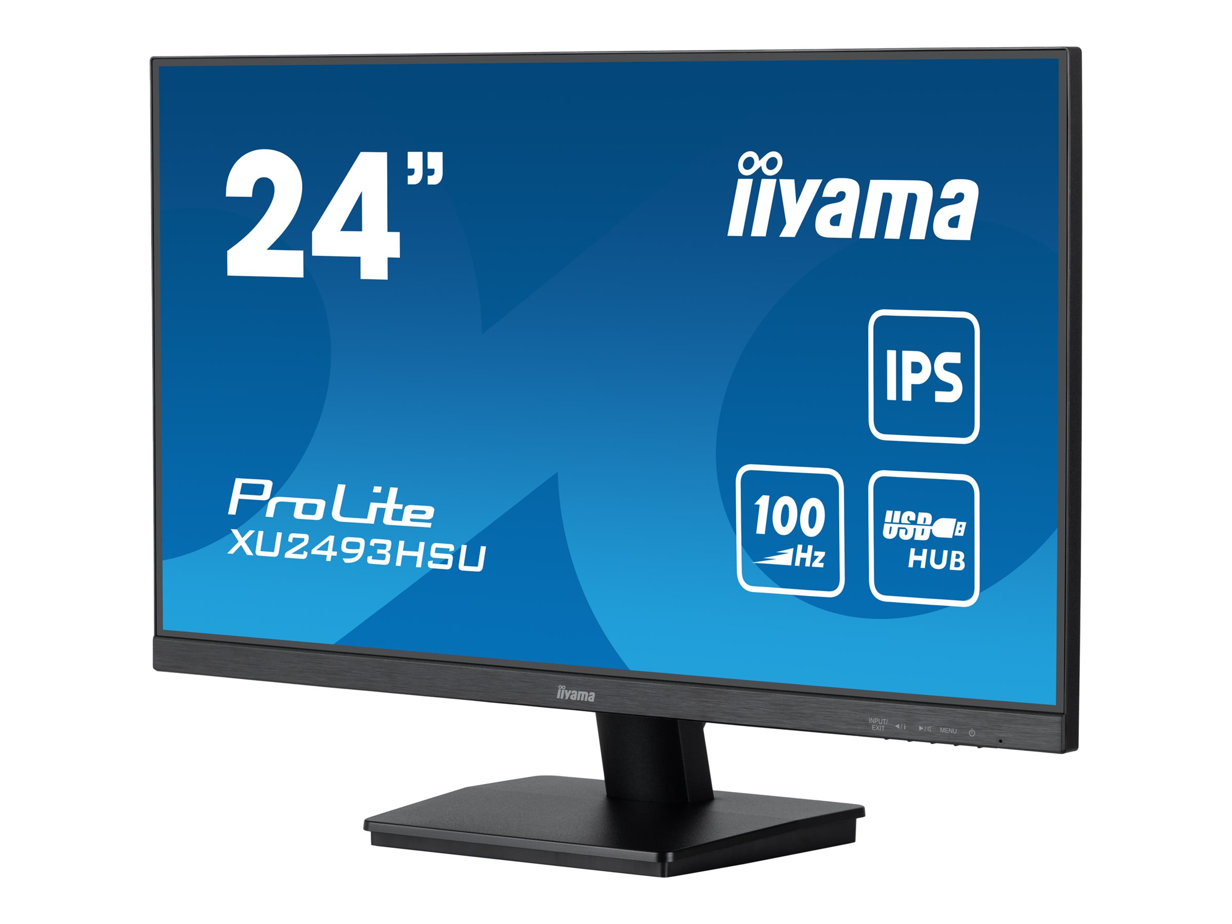 iiyama ProLite XU2493HSU-B7 Monitor PC 60,5 cm (23.8) 1920 x 1080 Pixel Full HD LED Nero