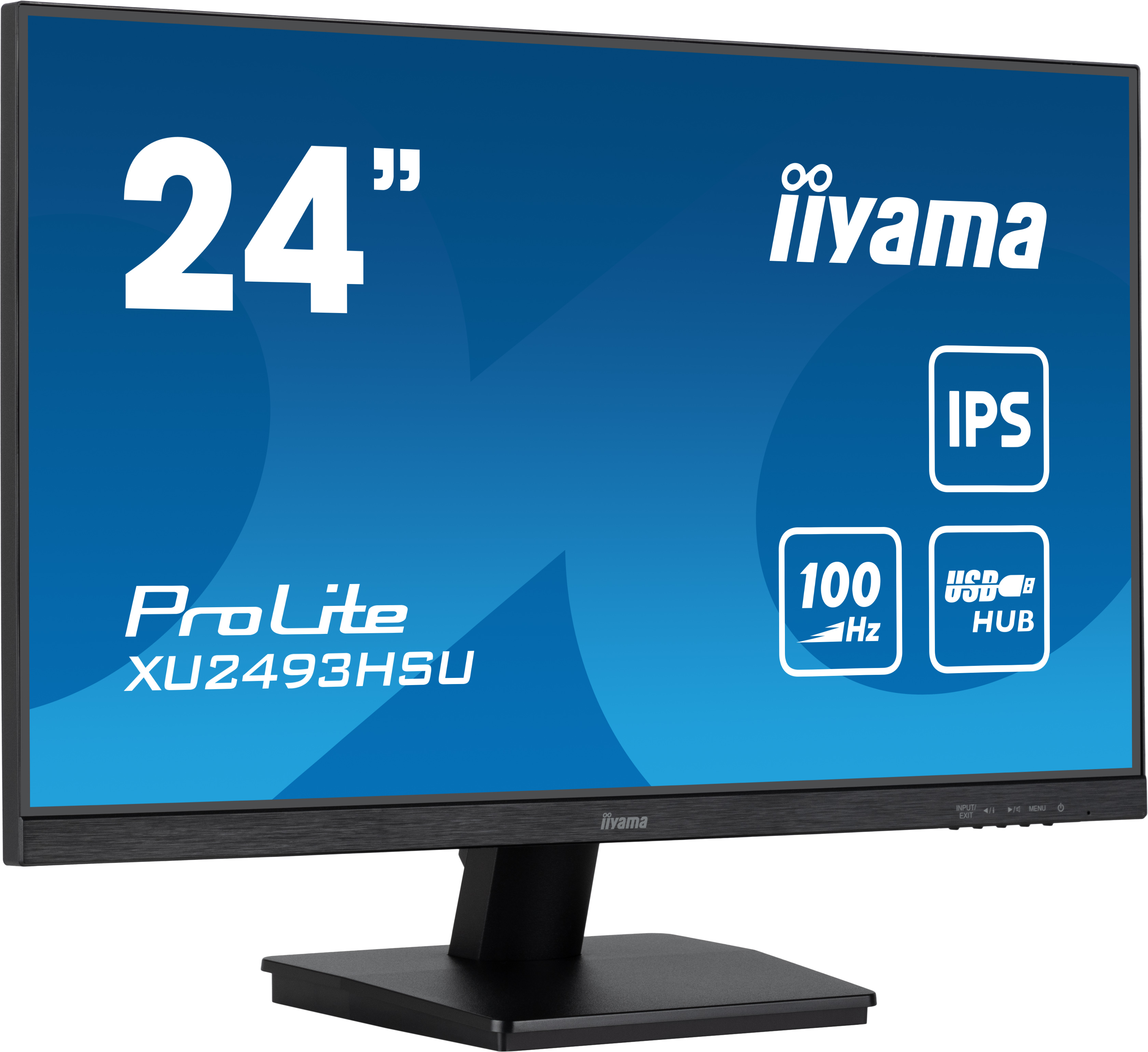 iiyama ProLite XU2493HSU-B7 Monitor PC 60,5 cm (23.8) 1920 x 1080 Pixel Full HD LED Nero