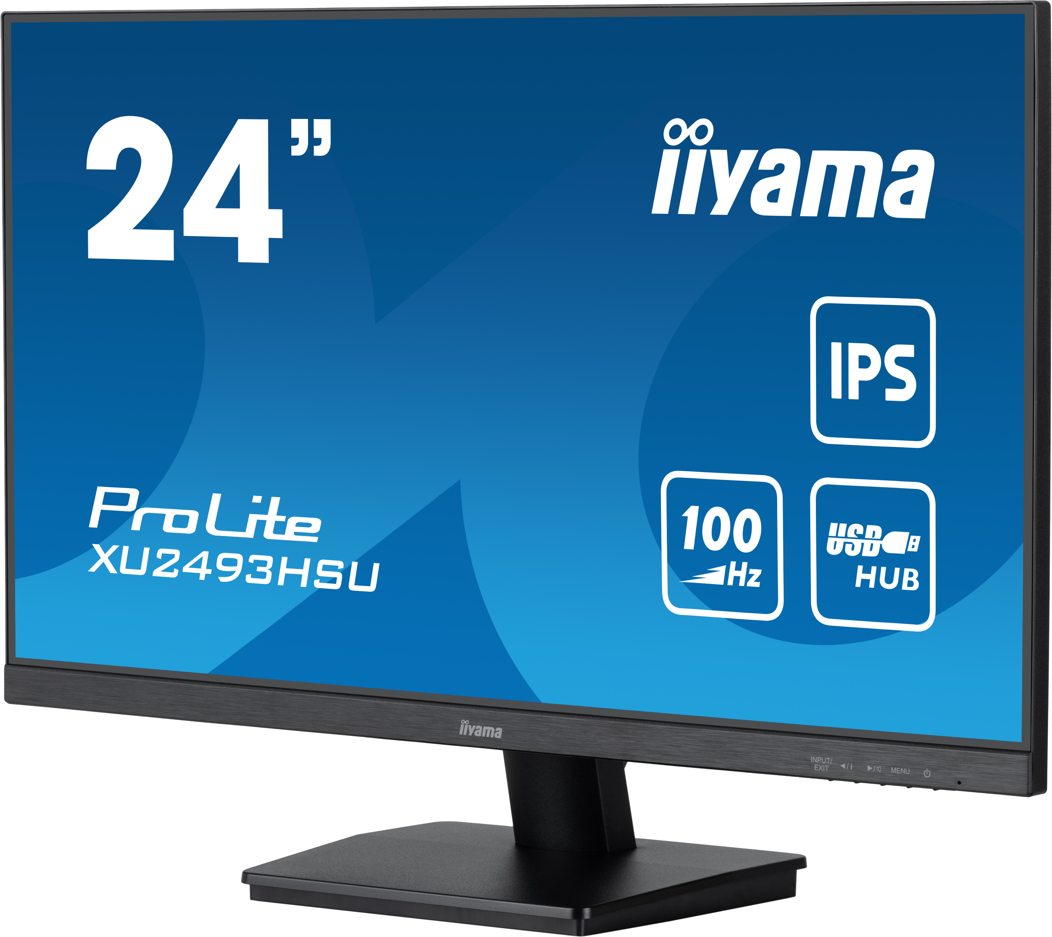 iiyama ProLite XU2493HSU-B7 Monitor PC 60,5 cm (23.8) 1920 x 1080 Pixel Full HD LED Nero