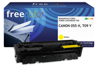 freecolor Toner Canon 055H 3017C002 yellow remanufactured - Wiederaufbereitet - Kompatibel
