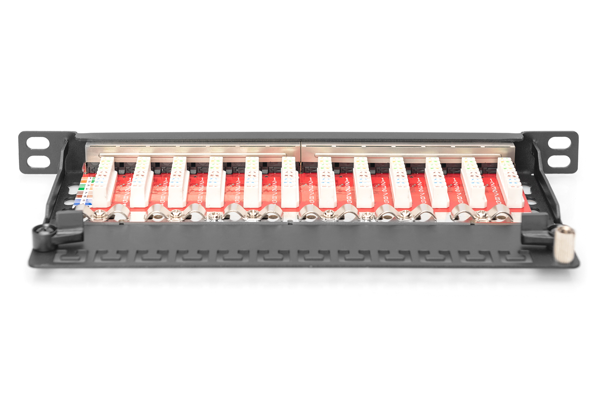 Digitus DN-91612S-SL-EA baie de branchements 1U/2U