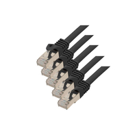 ShiverPeaks Cat. 7 S/FTP 3 m 3m Cat7 S-STP Schwarz Netzwerkkabel - Kabel - Netzwerk