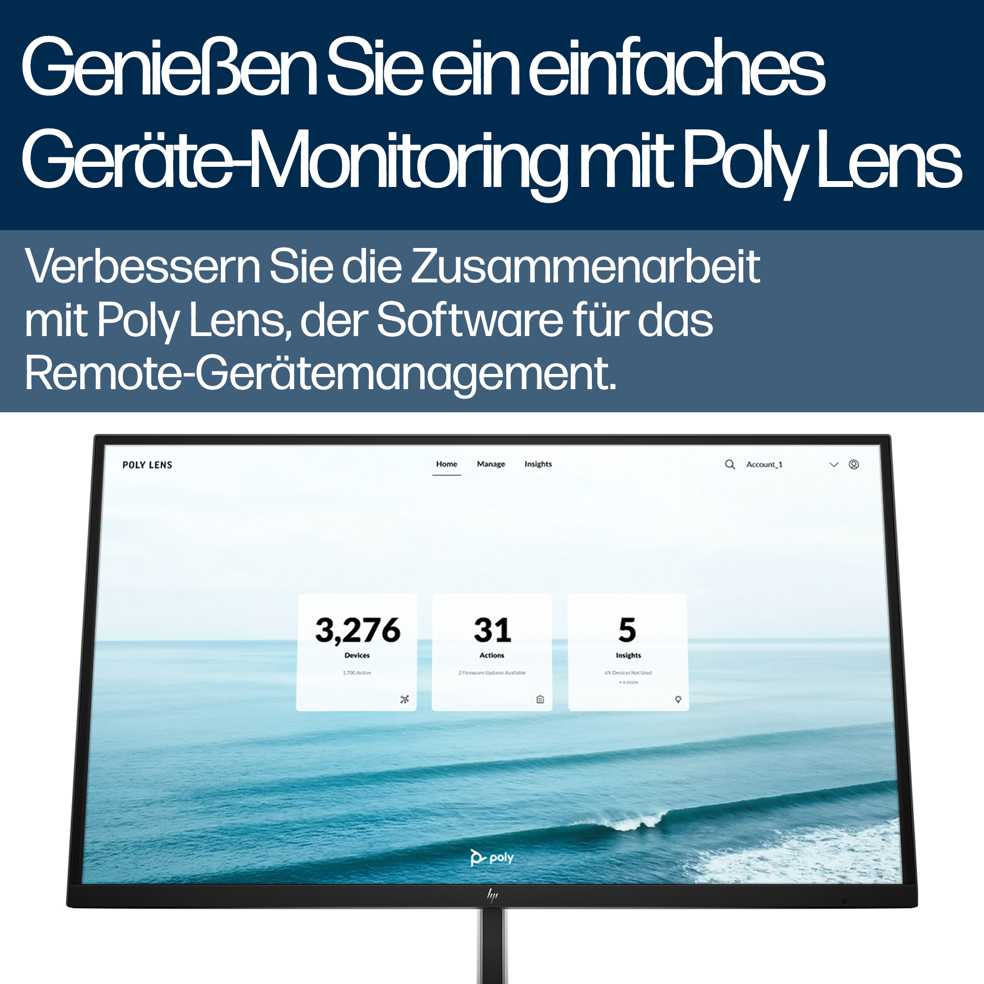 Poly Studio V72 USB Video Bar