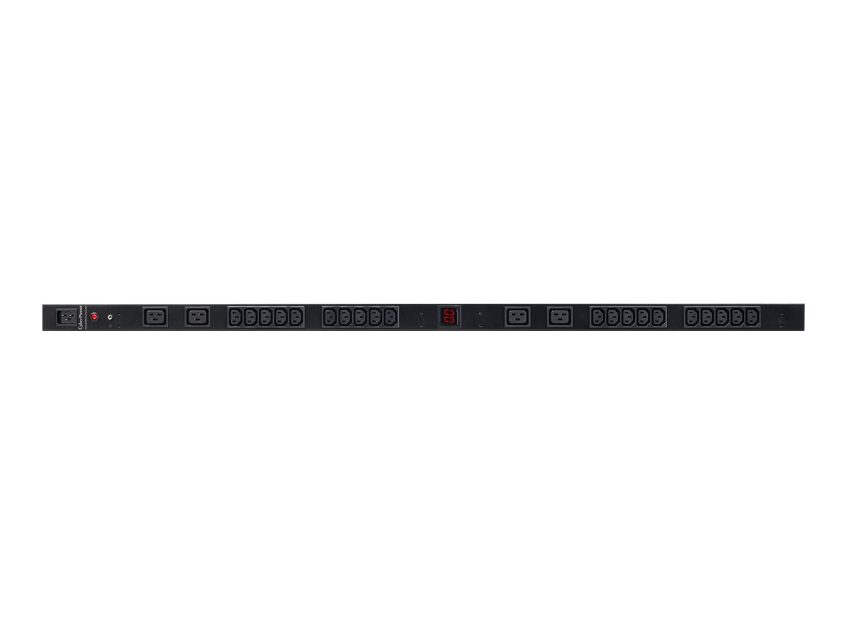 CyberPower PDU20MVHVIEC24F unit de distribution dnergie 24 sortie(s) CA 0U Noir